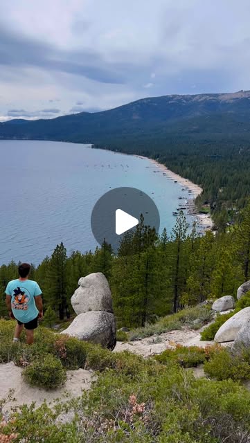 Monkey Rock, and the lake below
