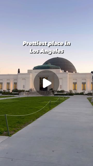 Griffith Observatory, and the view back