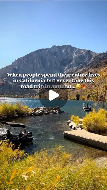 The Eastern Sierra in autumn