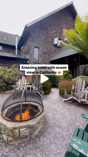 Brewery Gulch Inn, above the coast