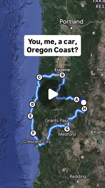 15 spots down the Oregon coast