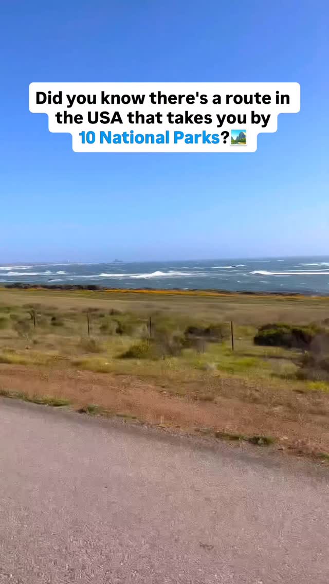 The one route that passes 10 national parks