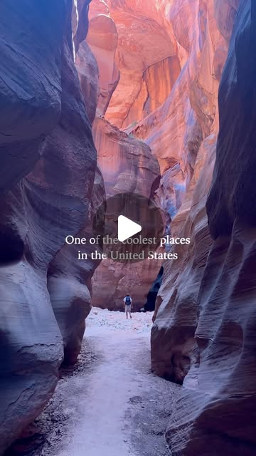 Buckskin Gulch, the longest slot canyon