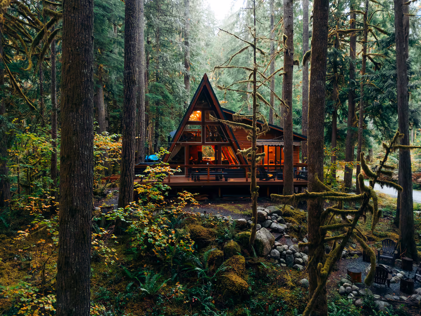 Cozy A-Frame in the North Cascade Mountains