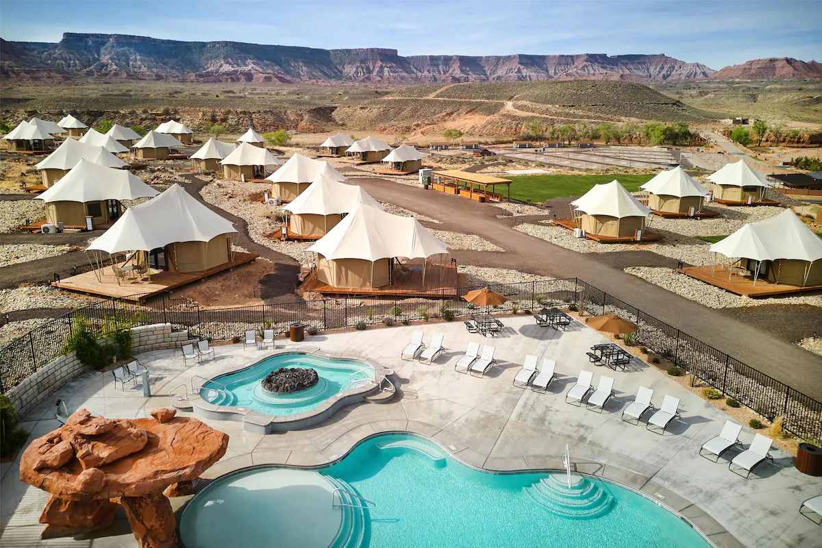 Zion Wildflower Resort, WorldHotels Backdrop