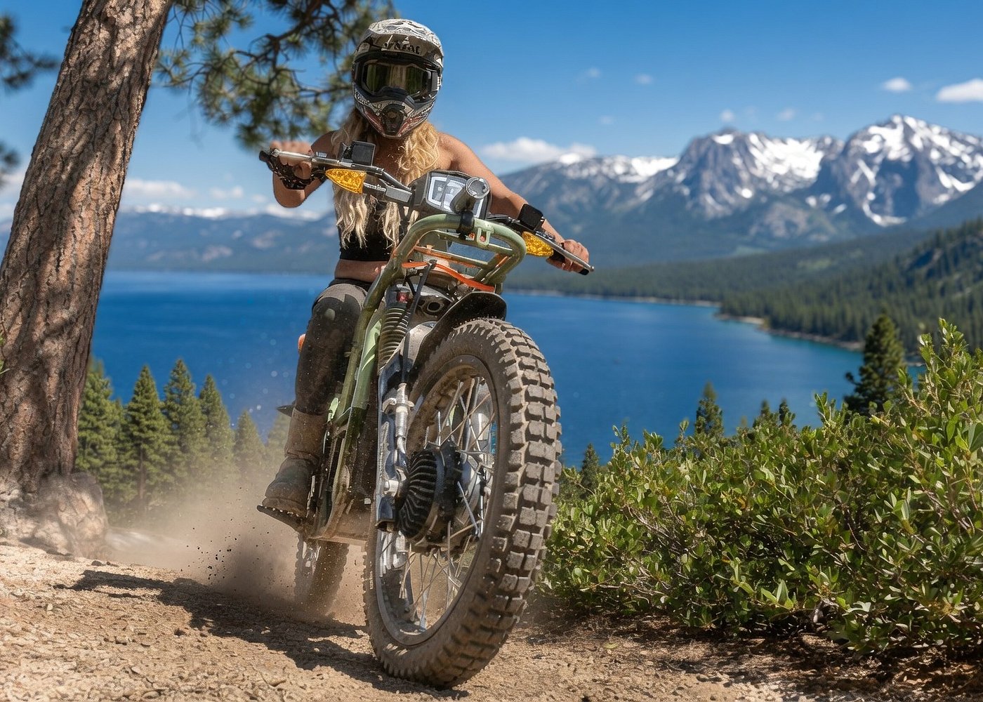 Electric Dirtbike Adventure in Lake Tahoe