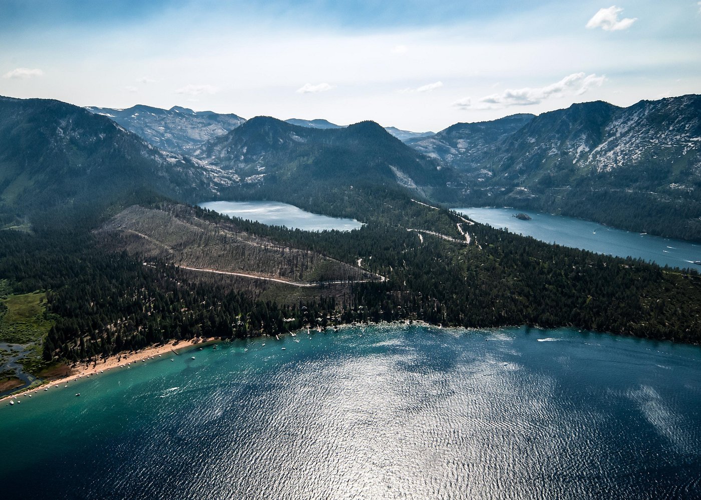 Emerald Bay Helicopter Tour of Lake Tahoe