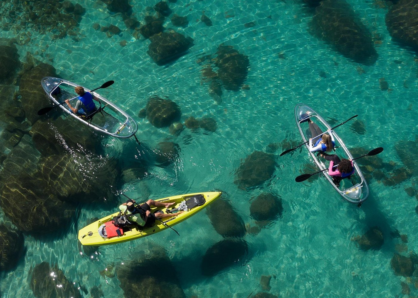 Clear Kayak Tour of Lake Tahoe