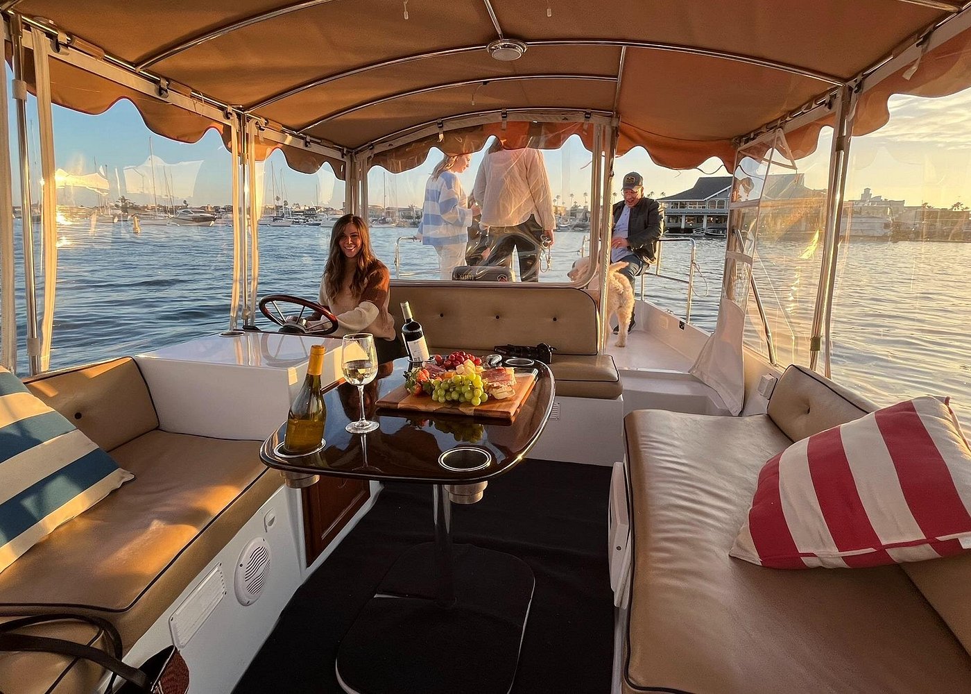 Electric Boat Rental for Up to 12 People