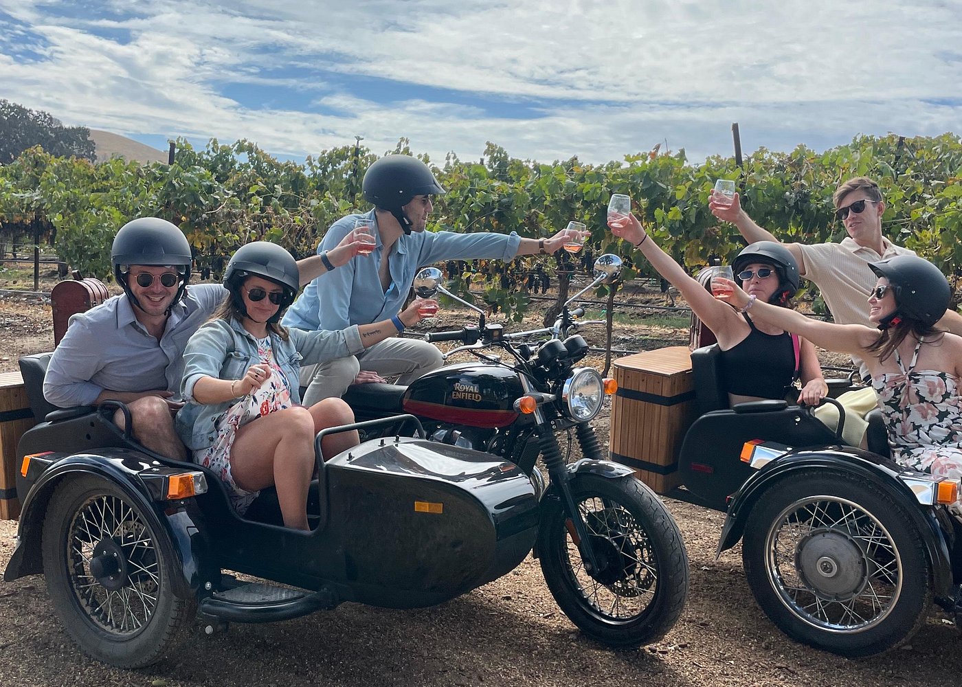 Vineyard Tour Paso Robles Sidecar Wine Adventure