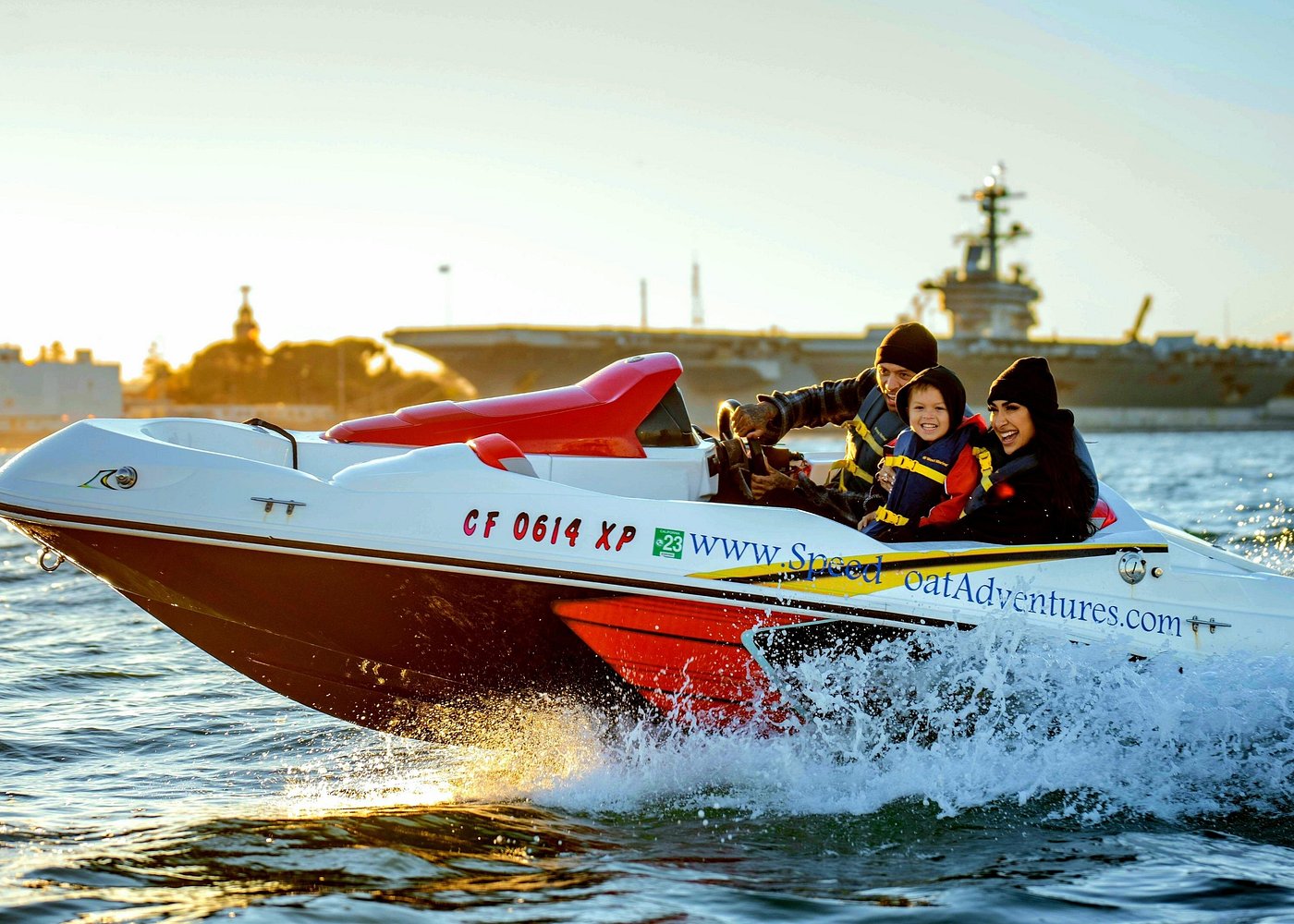 San Diego Harbor Speed Boat Adventure